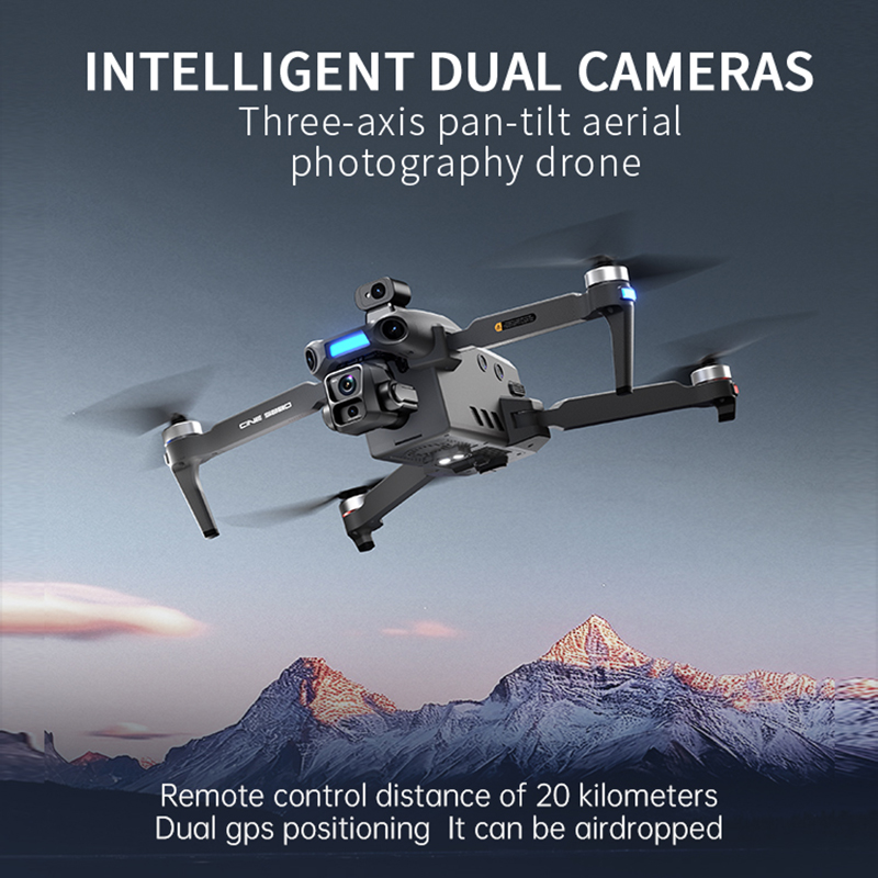 Новый дрон 2026 года с двумя 8 – обзор и цена Drone Gimbal Brushless