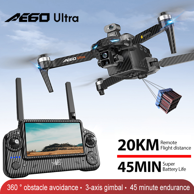 AE60 GPS Дрон Профессиональная – обзор и цена Drone Gimbal Brushless