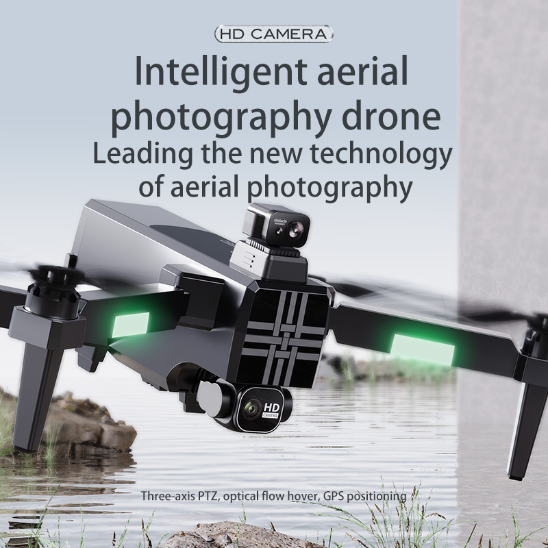 Дрон A380 4K HD с трехосевым с – обзор и цена Drone Gimbal Brushless